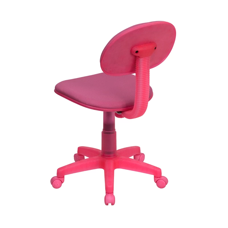 Pink Fabric Swivel Task Chair - By Flash Furniture - Madison Seating 5 Pink Fabric Swivel Task Chair - By Flash Furniture - Madison Seating - Image 3