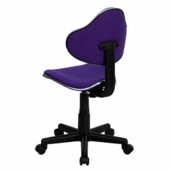 Purple Fabric Ergonomic Swivel Task Chair - By Flash Furniture - Madison Seating -furniture Shop Purple Fabric Ergonomic Swivel Task Chair by Flash Furniture 4