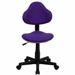 Purple Fabric Ergonomic Swivel Task Chair - By Flash Furniture - Madison Seating -furniture Shop Purple Fabric Ergonomic Swivel Task Chair by Flash Furniture 6