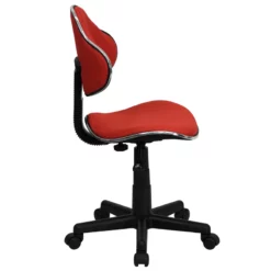 Red Fabric Ergonomic Swivel Task Chair - By Flash Furniture - Madison Seating -furniture Shop Red Fabric Ergonomic Swivel Task Chair by Flash Furniture 2