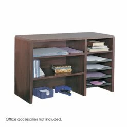 Safco 29"W Compact Desk Top Organizer - Madison Seating