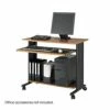 Safco MÜV 35"H Fixed Height Workstation In Cherry - Madison Seating -furniture Shop Safco MUV 35H Fixed Height Workstation in Cherry