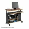 Safco MÜV Mini Tower Adjustable Height Workstation In Cherry - Madison Seating 1 Safco MÜV Mini Tower Adjustable Height Workstation In Cherry - Madison Seating -furniture Shop Safco MUV Mini Tower Adjustable Height Workstation in Cherry