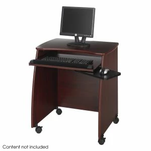 Safco Picco Duo Computer Workstation In Mahogany - Madison Seating 7 Safco Picco Duo Computer Workstation In Mahogany - Madison Seating -furniture Shop Safco Picco Duo Computer Workstation in Mahogany
