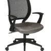 Screen Back Task Chair With "T" Arms By Work Smart - Office Star - Madison Seating -furniture Shop Screen Back Task Chair with T Arms by Work Smart Office Star scaled 1