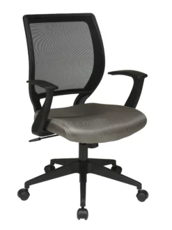 Screen Back Task Chair With "T" Arms By Work Smart - Office Star - Madison Seating