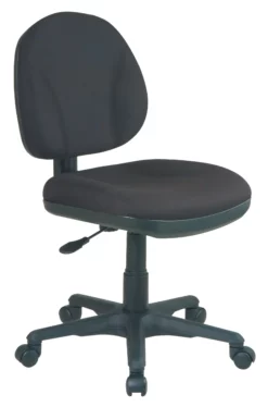 Sculptured Task Chair Without Arms By Work Smart - Office Star - Madison Seating
