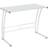 Sigma Office Desk In White By LumiSource - Madison Seating -furniture Shop Sigma Office Desk in White by LumiSource