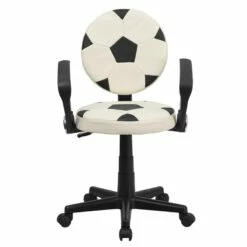 Soccer Swivel Task Chair With Arms - By Flash Furniture - Madison Seating -furniture Shop Soccer Swivel Task Chair with Arms by Flash Furniture 6