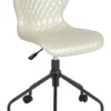 Somerset Home And Office Upholstered Task Chair In Ivory Vinyl By Flash Furniture - Madison Seating