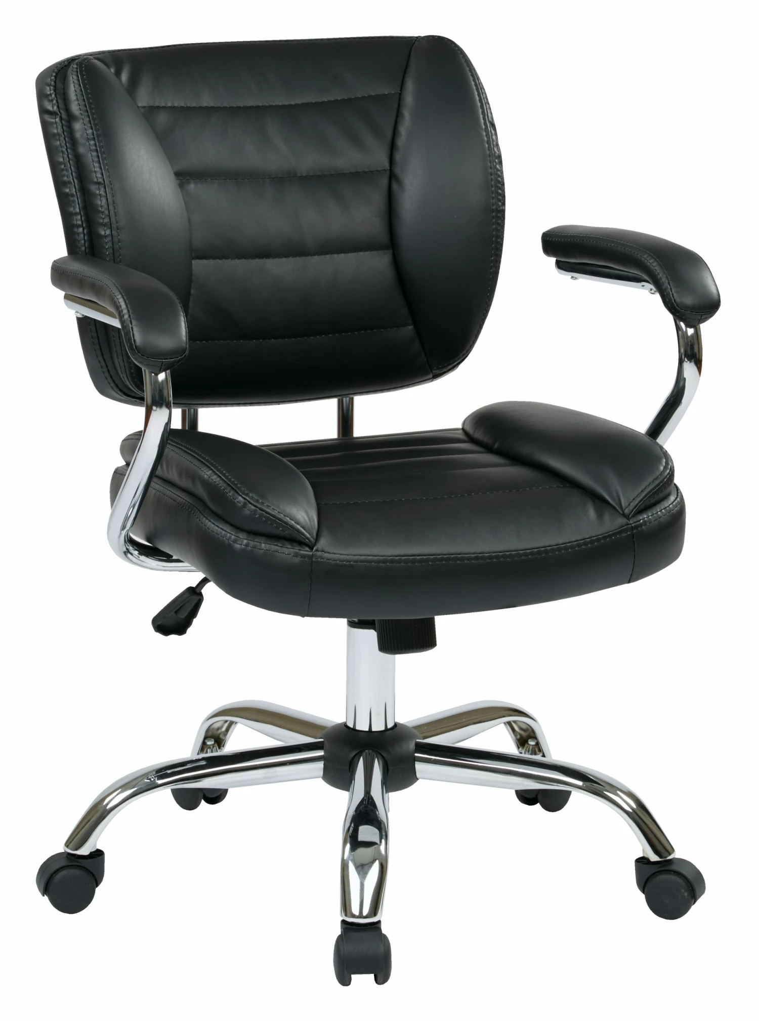 Task Chair Faux Leather By Work Smart - Office Star - Madison Seating 3 Task Chair Faux Leather By Work Smart - Office Star - Madison Seating