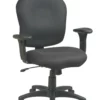 Task Chair With Saddle Seat And Adjustable Soft Padded Arms By Work Smart - Office Star - Madison Seating -furniture Shop Task Chair with Saddle Seat and Adjustable Soft Padded Arms by Work Smart Office Star scaled 1