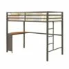 Twin Workstation Loft Bed By Coaster Fine Furniture - Madison Seating -furniture Shop Twin Workstation Loft Bed by Coaster Fine Furniture 1