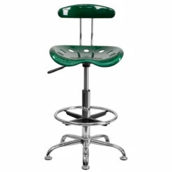 Vibrant Green And Chrome Drafting Stool With Tractor Seat - By Flash Furniture - Madison Seating 15 Vibrant Green And Chrome Drafting Stool With Tractor Seat - By Flash Furniture - Madison Seating -furniture Shop Vibrant Green and Chrome Drafting Stool with Tractor Seat by Flash Furniture 6
