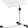 White Adjustable Height Steel Mobile Computer Desk - By Flash Furniture - Madison Seating 2 White Adjustable Height Steel Mobile Computer Desk - By Flash Furniture - Madison Seating -furniture Shop White Adjustable Height Steel Mobile Computer Desk by Flash Furniture